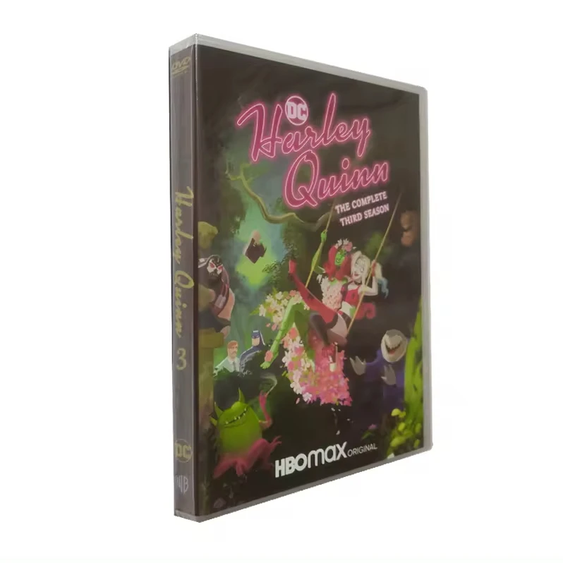 Harley Quinn Сезон 3 новейшие DVD фильмы 2 диска оптовая продажа лидер продаж сериалы бокс-сет мультфильм бесплатная доставка
