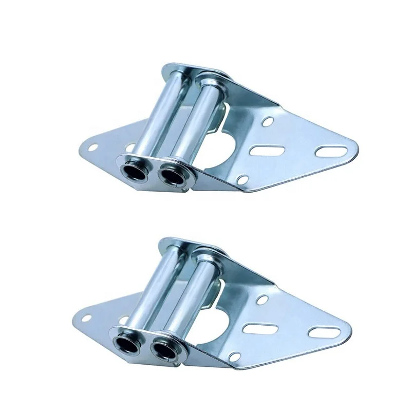 Soundless garage hinge, garage door hinge, garage door hardware