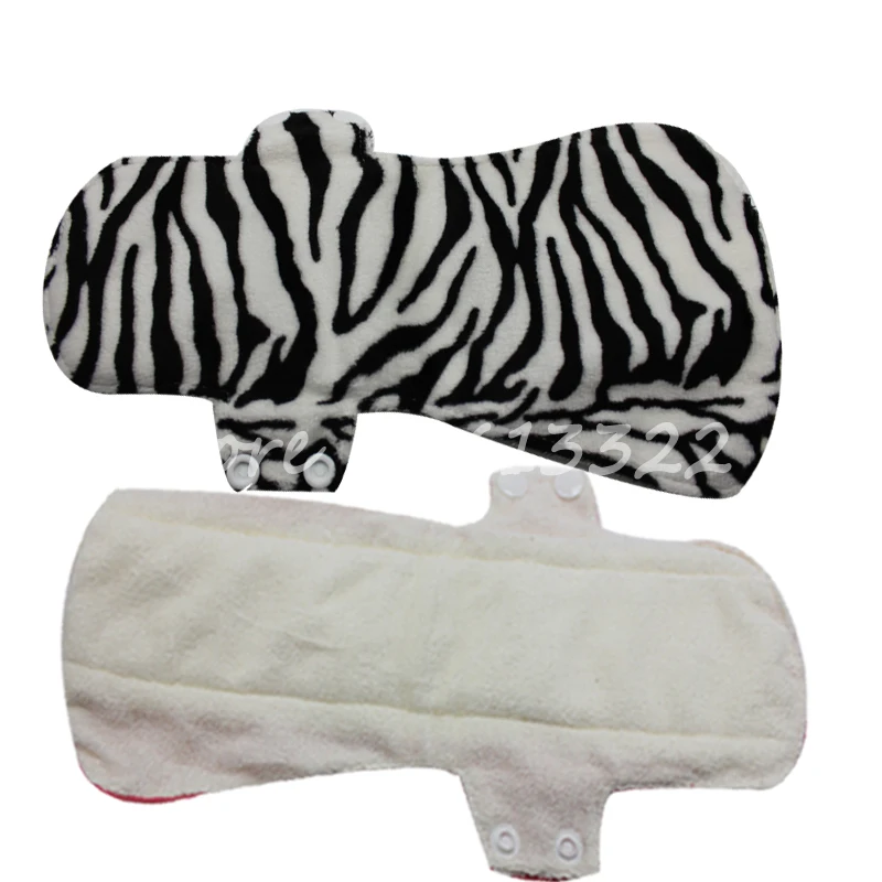 
Wholesale Free Bamboo Maternity Sanitary Pads Reusable Lady Menstrual Pads Washable 