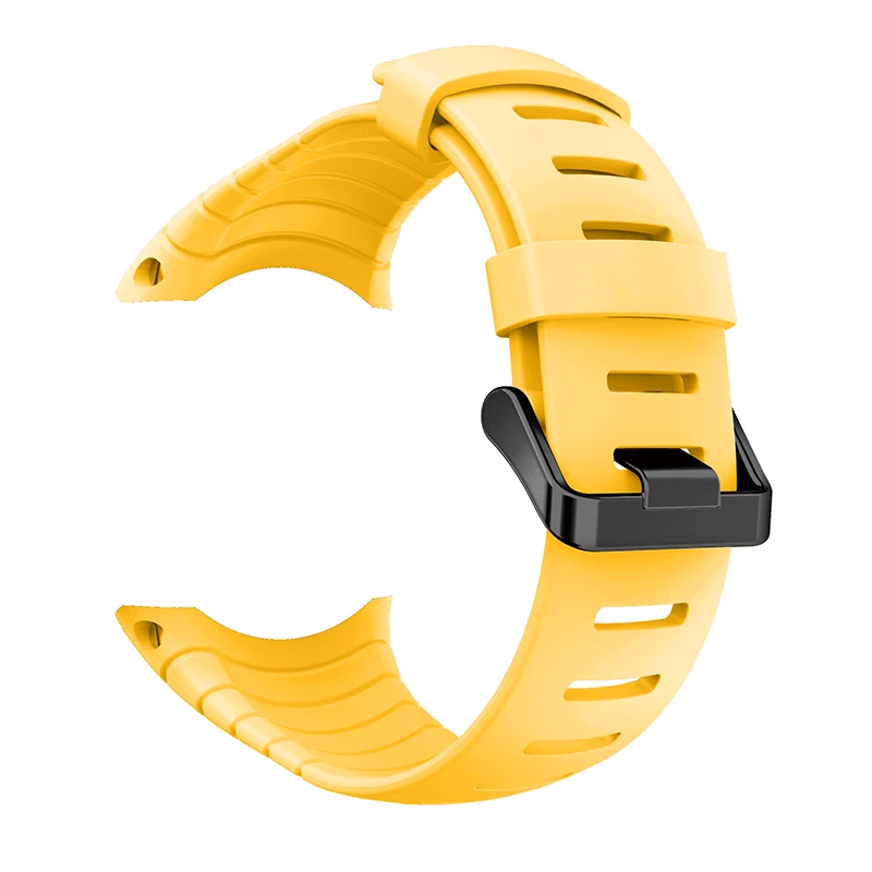 Ремешок для часов Suunto Core мягкие силиконовые сменные спортивные ремешки с металлической застежкой