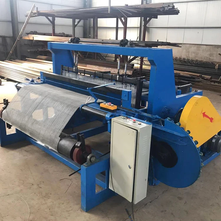 0.4-2mm / 2-12mm heavy duty semi and fully automatic crimped wire mesh machine with cheap price