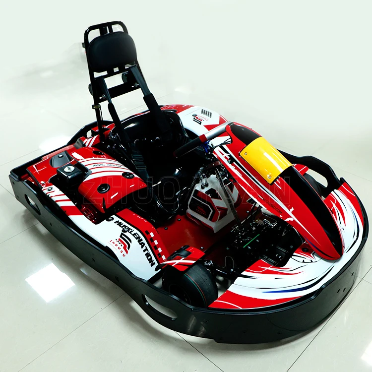Good Quality Single-Seat 4 Wheel Gasoline Entertainment Go Carts Racing Karts Sets Go-Kart For Adults Racing Kart