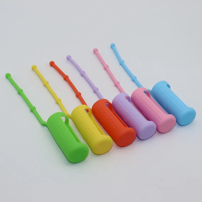 Colorful Silicone Protective Carrying Holder Case for 10ml Essential Oil Bottle