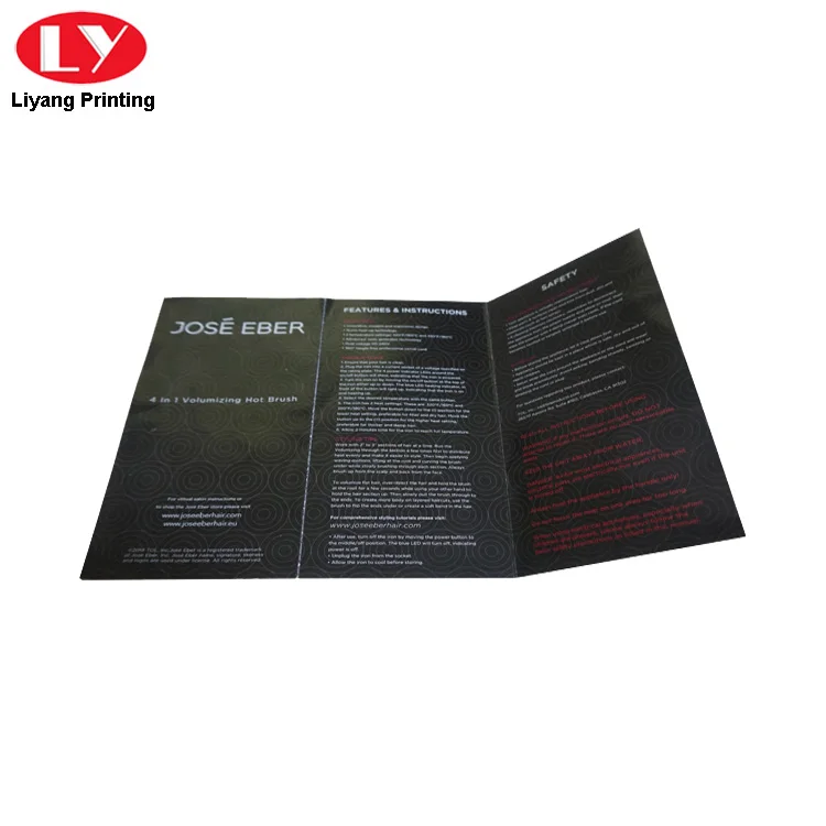 Custom Comb Manual Offset Print Art Paper Flyer Brochure Printing Services