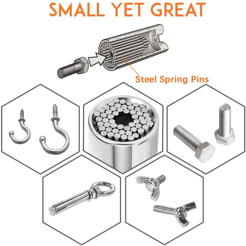 Multi-function Universal 7-19mm Socket Grip Tool