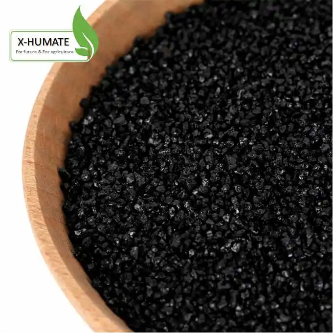 
X-humate Black granular/powder/flakes 90% feed fertilizers for banana fertilizer chicken manure 