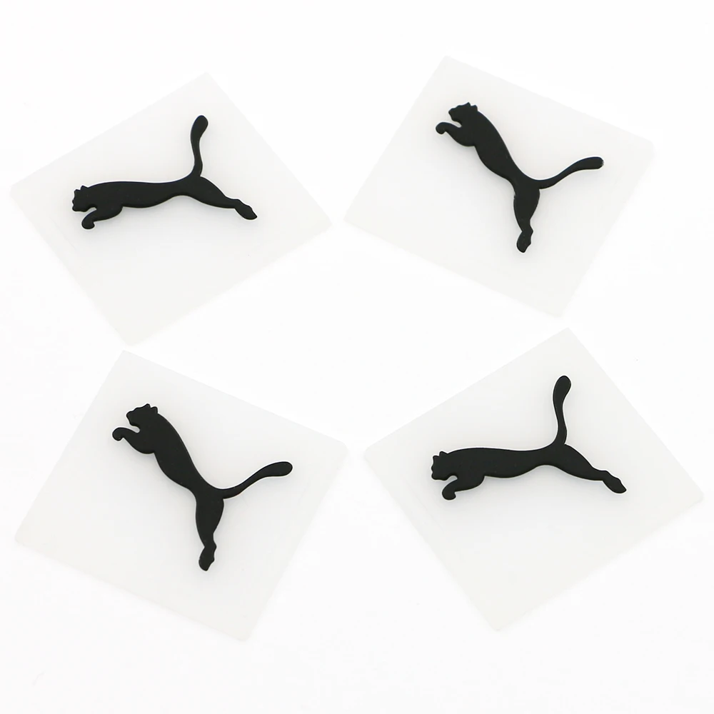 Custom Brand Silicone Heat Transfer Printing Iron-On Patch Print 3D Rubber Logo Printing Brand Label for Clothing