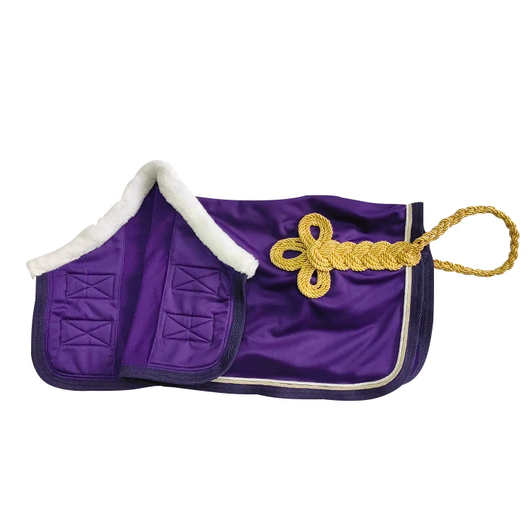 2023 New Style Standard High Quality 210D Fabric Sheet Fleece Blanket Horse Rug for Winter