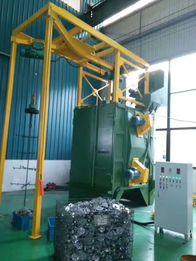 Industrial used machine Hook Type Shot Blasting Machine, Cleaning Sandblaster Abrator Abrator
