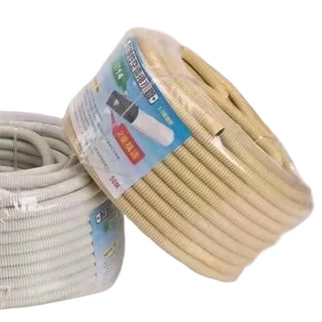 Hot 100 Meters HVAC dryer turbine evaporator drain hose Plastic corrugated expansion flexible drain hose