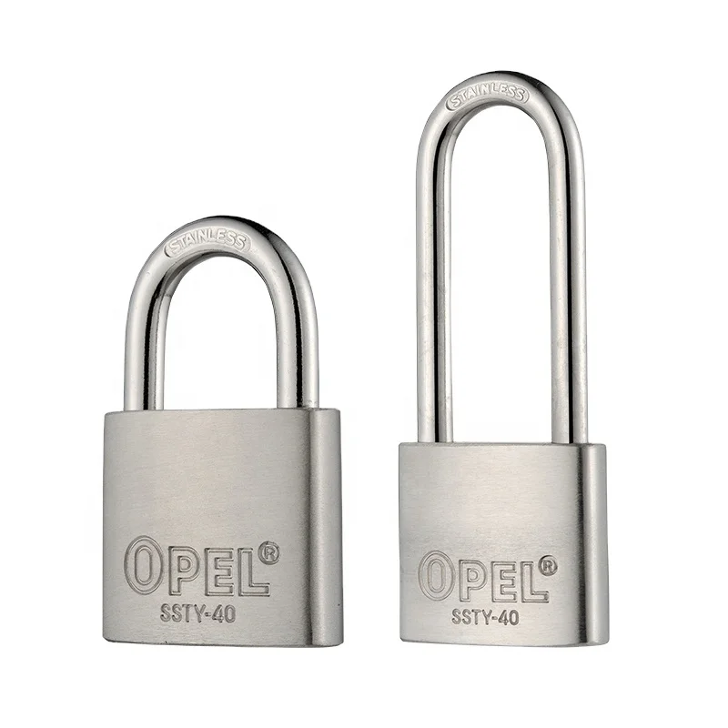 Heavy Duty Anti-rust Gym Locker Sus304 Stainless Steel Padlock Glass Door Lock