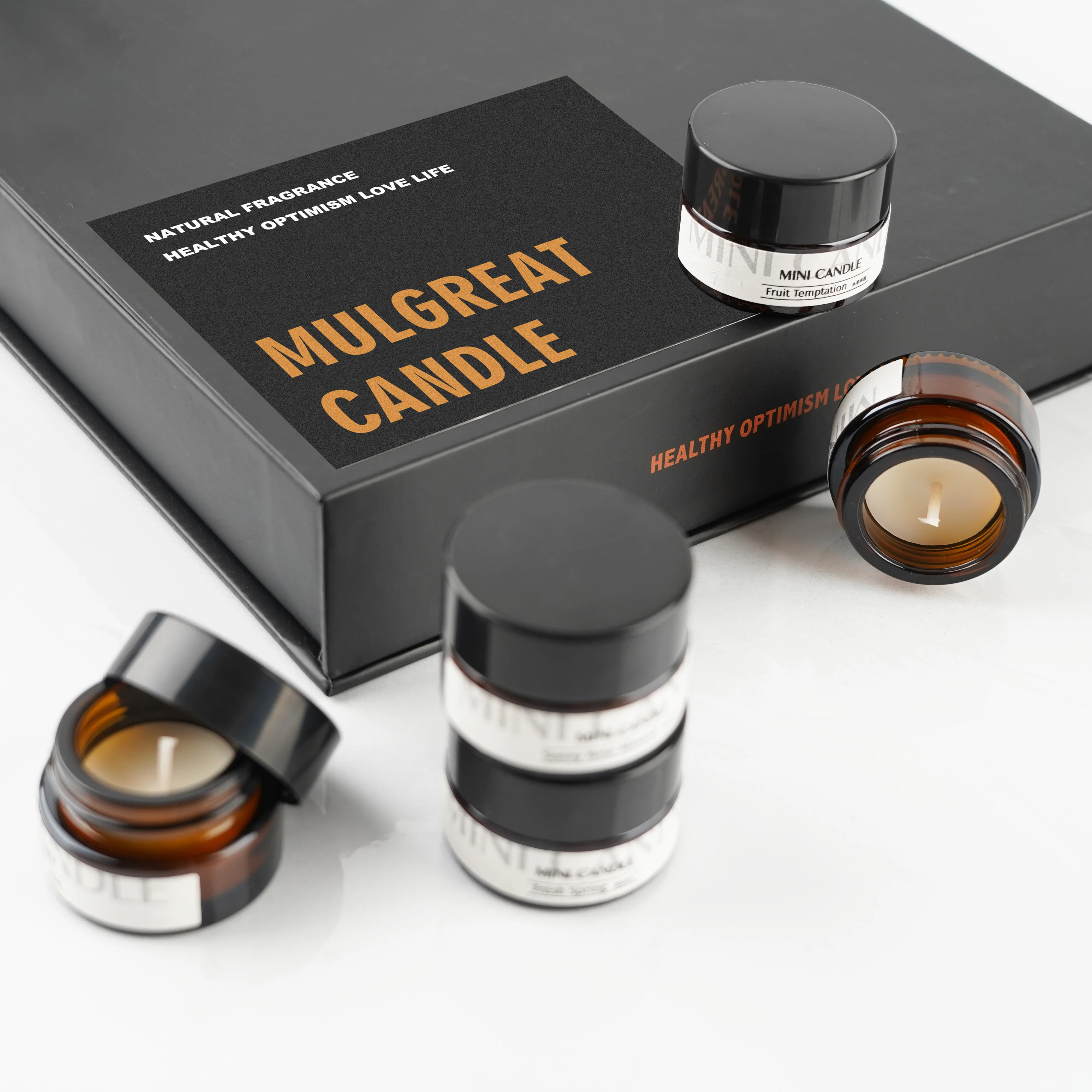 Hand-made Soybean Wax Scented Candle Sample of Scent Test candle 5g travel Scented Candle