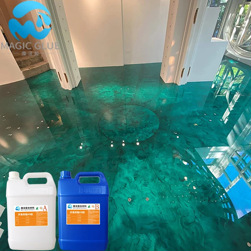Self-leveling wholesale epoxy resin for floor coating