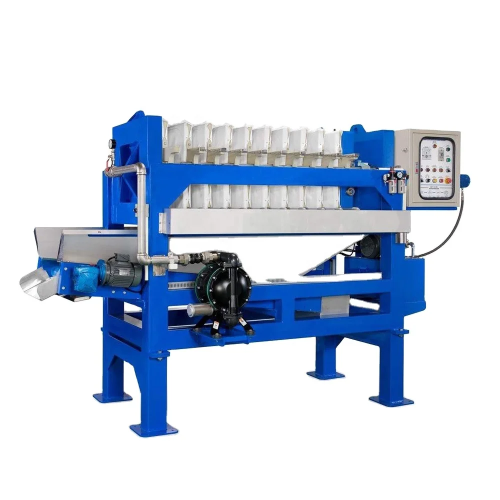 Movable filter press machine for laboratory teste de filtro prensa