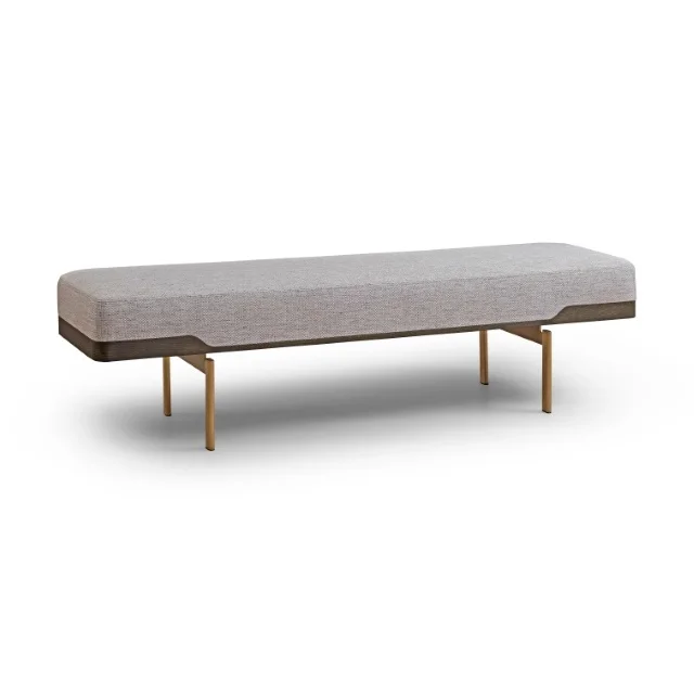 Luxury Simple Modern Solid Wood Cloth Bed End Stool Bench Bedroom Light Bed Sofa Rectangular Cloakroom Shoe Stool