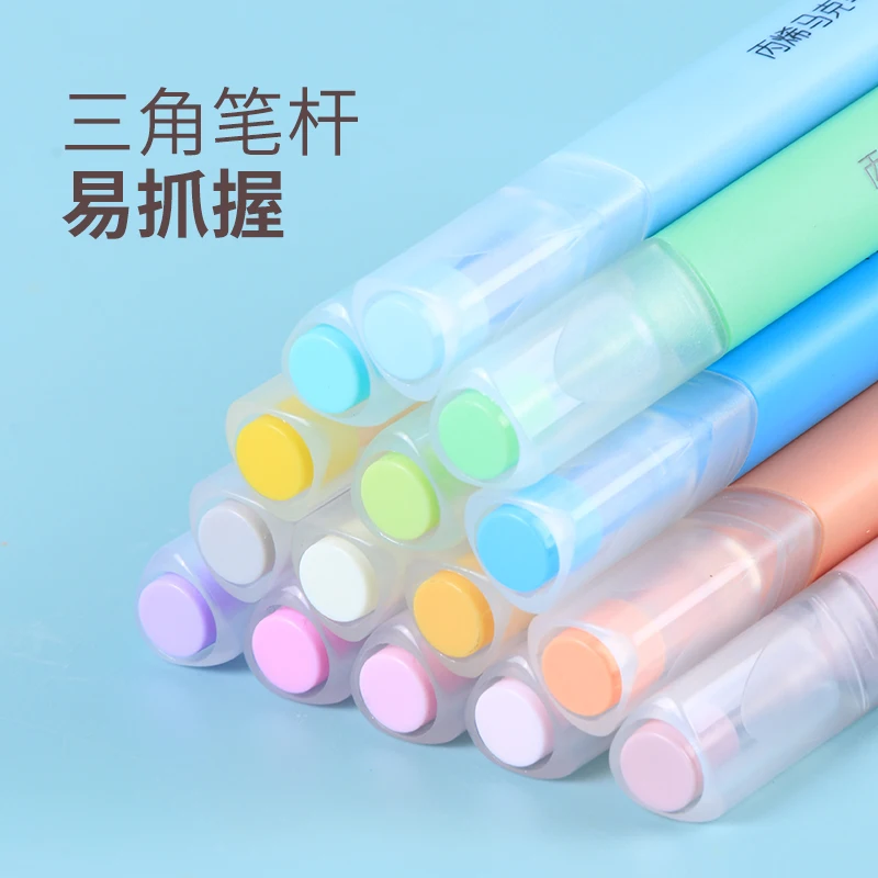 Giorgione Wholesale Art Marker Pen Set 12 24 36 48 Acrylic Marker Pens Watercolor Pen Marker Painting Drawing