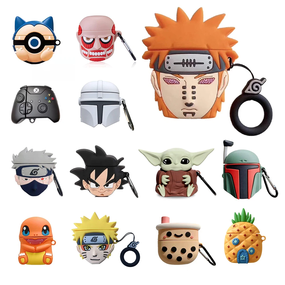 Милые персонажи для Airpod обычный чехол Apple Airpods 3D