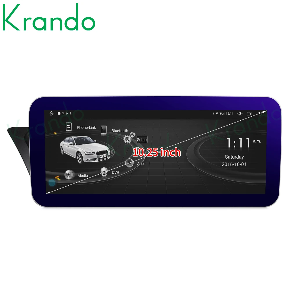  Krando Android 10 0 4G 128 г 25 'IPS экран автомобиля радио плеер Navi для Audi A4 A4L A5 2009-2016 аудио GPS
