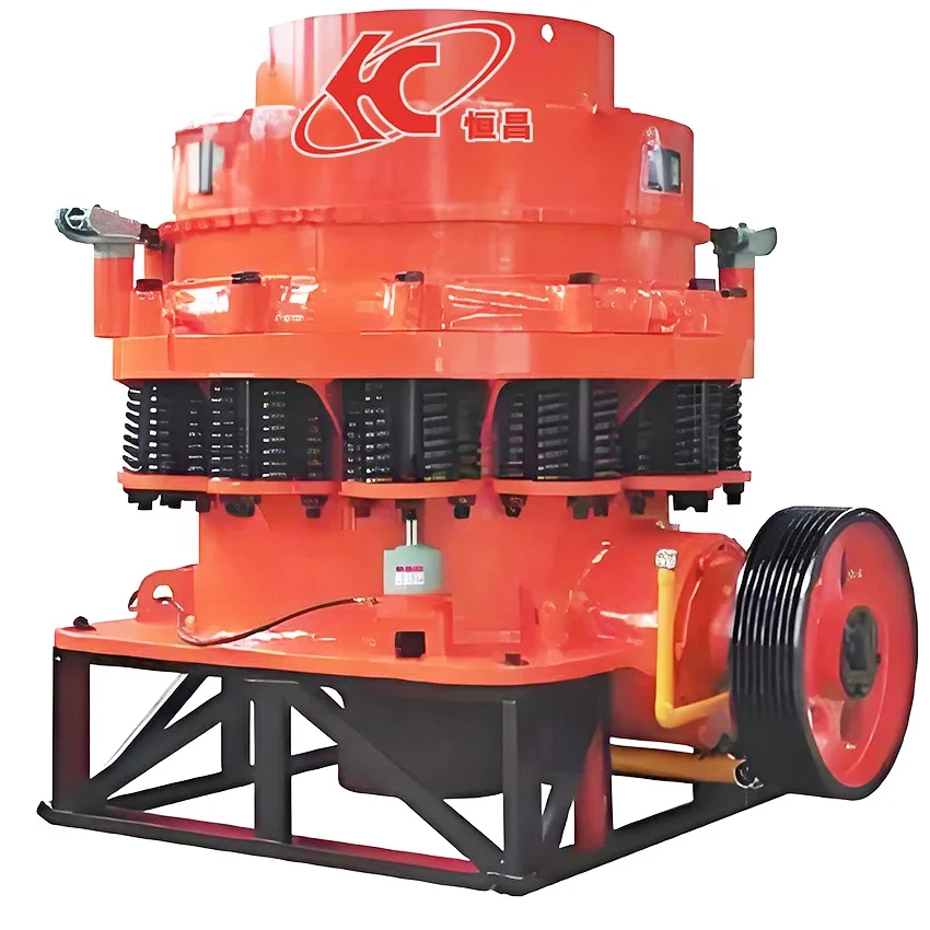 high performance asphalt limestone granite pebble spring cone crusher machine price
