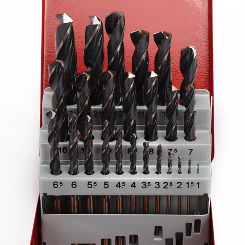 Набор метрических сверл KAFUWELL AI6003A 25 шт.
