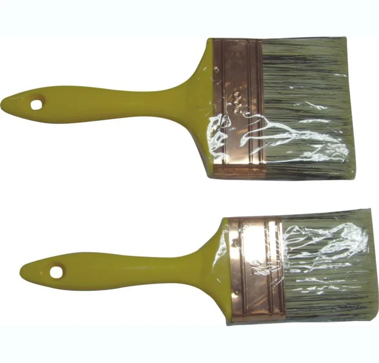 plastic handle pinturas brochas bristle  paint brush wall professional