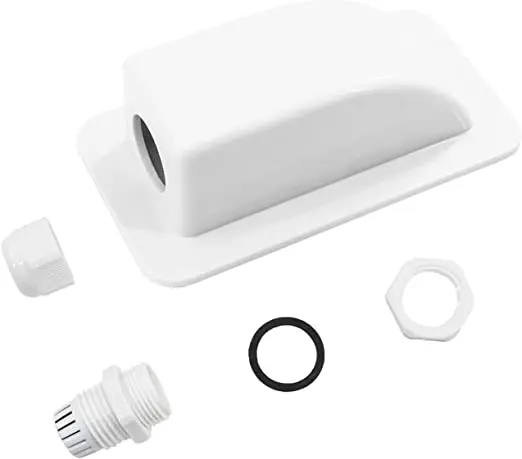 Solar Panel Gland Box IP68 Waterproof ABS Solar Cable Entry Gland for 3mm to 12mm Solar Double Outside Cable Box RV Roof
