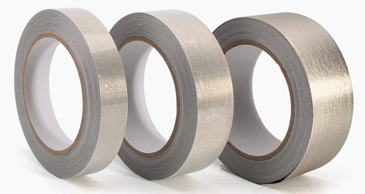 Conductive tape shielding tape silver gray double-sided plain conductive cloth anti-interference electromagnetic wave key repair