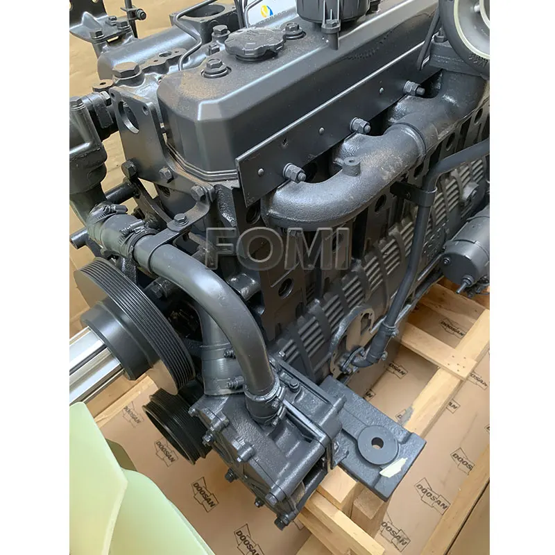 Запчасти для экскаватора FOMI DE08TIS двигатель Б/у дизельный DB58T DB58 DE12TIS D1146 DE08TIS двигатель в сборе для Doosan