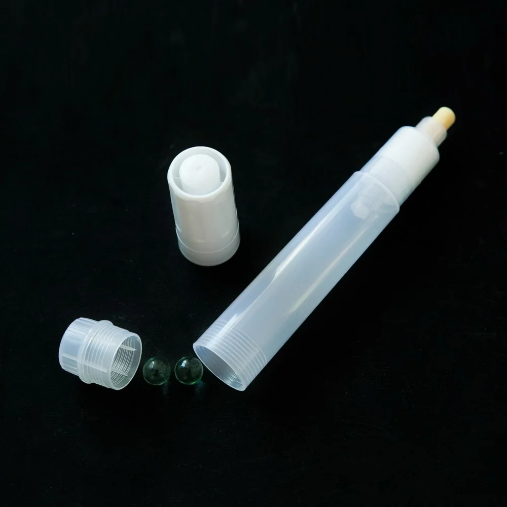 wholesale OEM empty graffiti marker 8mm barrel empty Liquid Chalk Marker empty paint marker to fill ink from end
