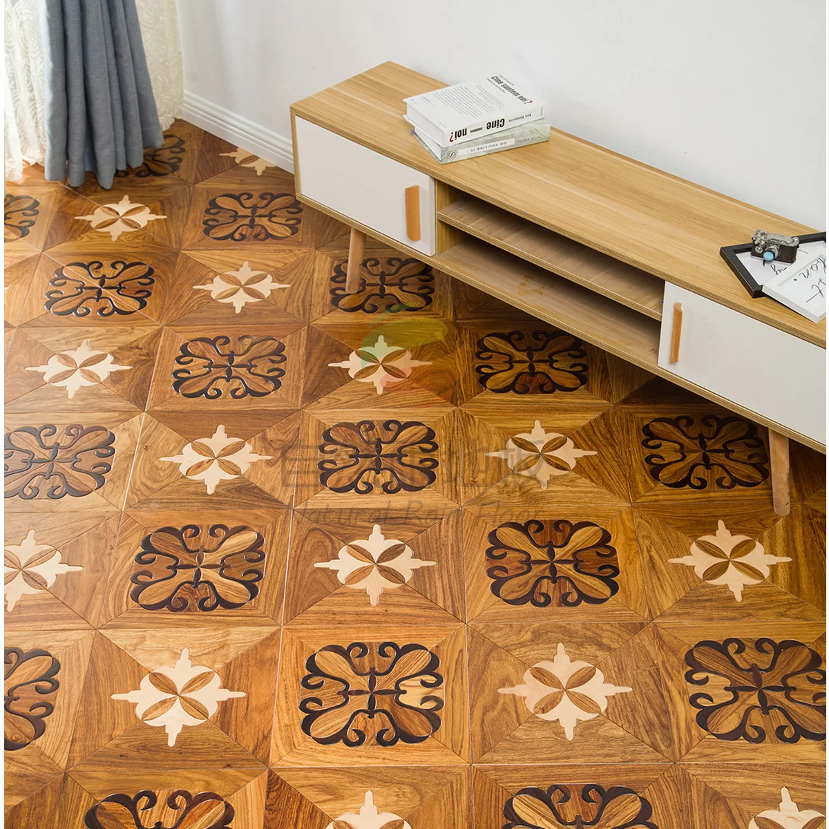 140 Models Choose New Design Artifical Interior Wood Floor Parquet Design Engineered Wood Floor