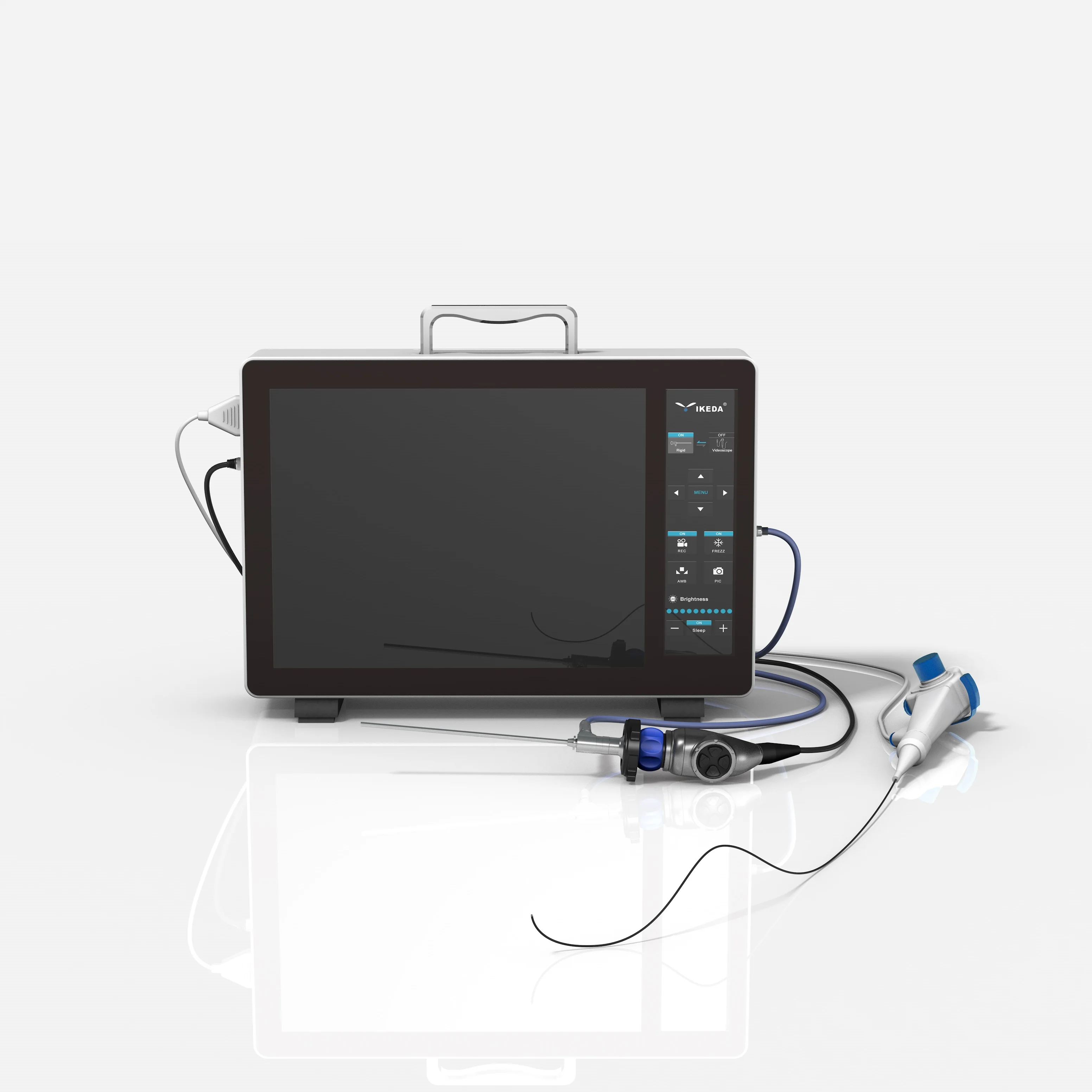 Veterinary Flexible Endoscope Fiber Ureteroscope Video Endoscope Tower Camara Endoscopio Fibroscope AKX-9685H