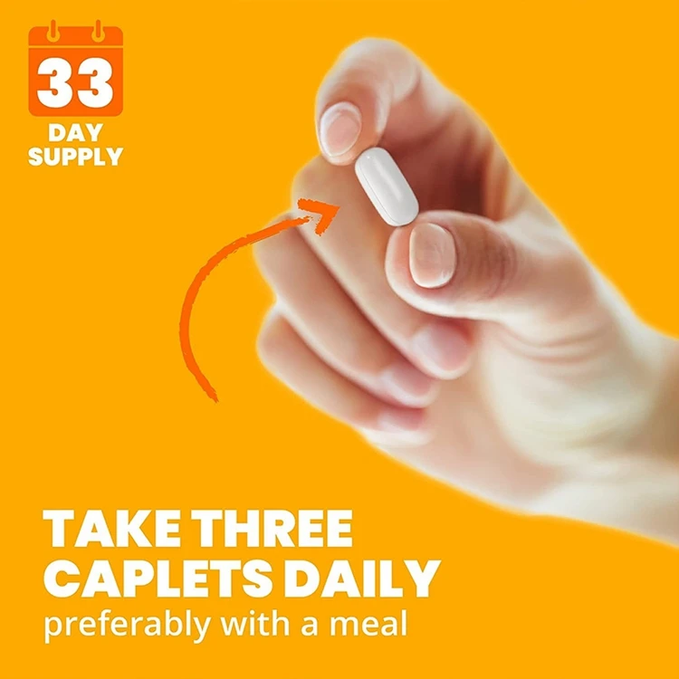 100 Capsules Calcium Magnesium Zinc For Immune Support Bone And Nerve Health