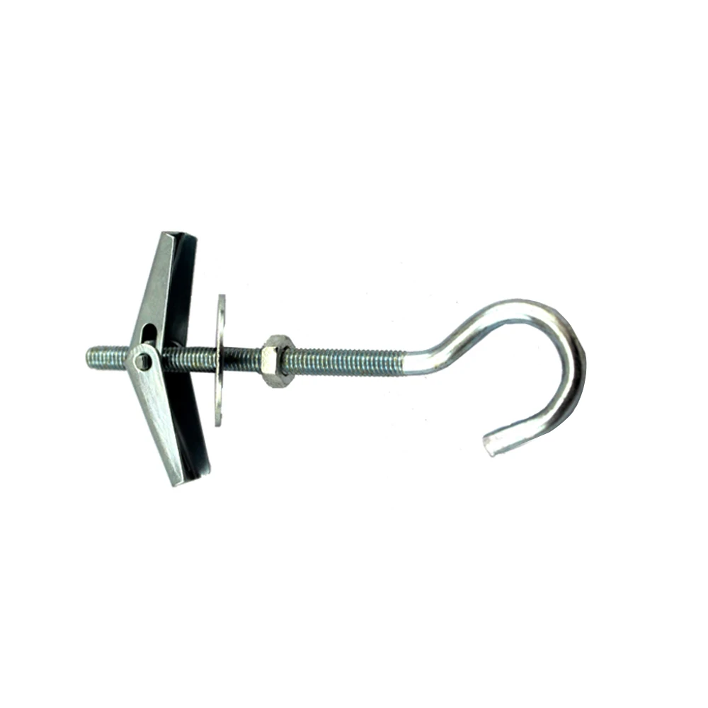 Steel Spring Toggle Anchor With Screw And C-TYPE HOOK