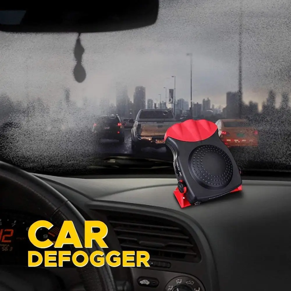 Car Defroster Car Heater, Windshield Defroster That Plugs into Cigarette Lighter Can Heat Rapidly in 30 Seconds