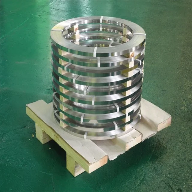 Width 8.6mm  Hot Dipped Galvanized Steel Stripe Galvanized Strip   GI strip narrow slit earthing galvanized steel band