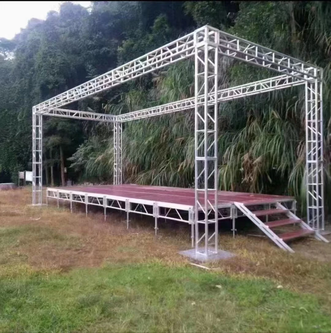 400mm x 400mm Good Weight Bearing Aluminum Truss Exterieur Duty Bolt Structure Truss for Poduim De Concert