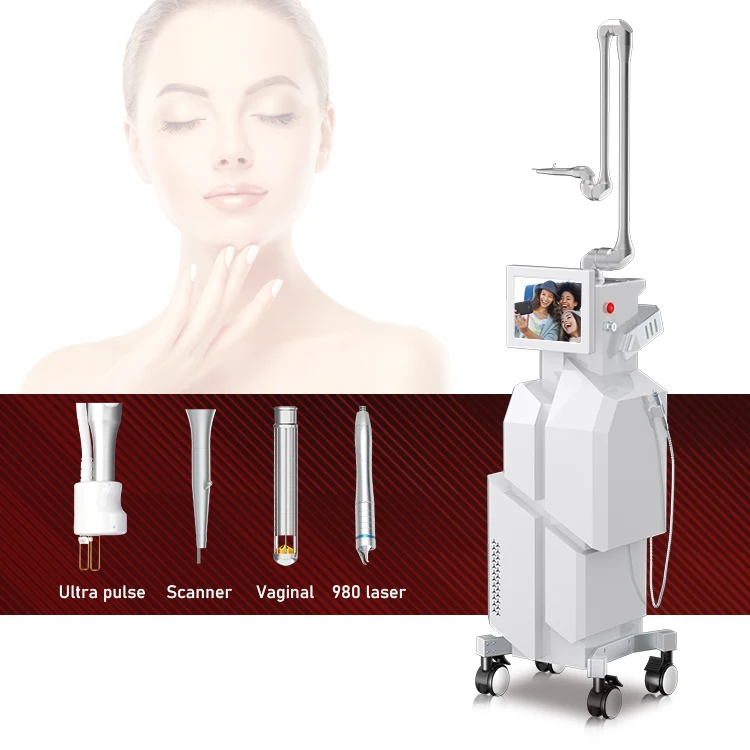 2024 latest hot-sale Laser Co2 Fractional/  Fractional Co2 Laser 980nm RF Tube Vaginal Tightening machine laser skin resurfacing