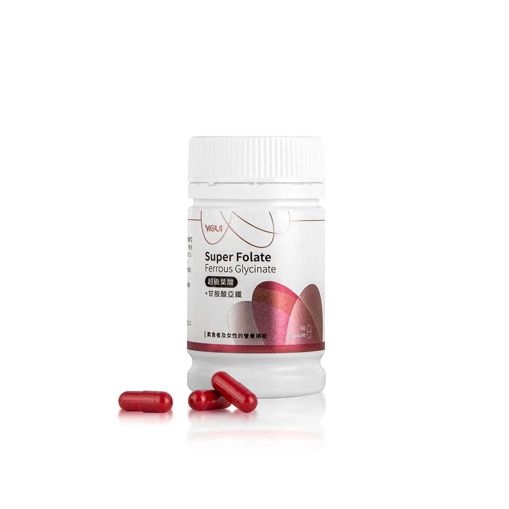 High quality folic acid plus ferrous chelated iron to improve iron deficiency anemia capsules