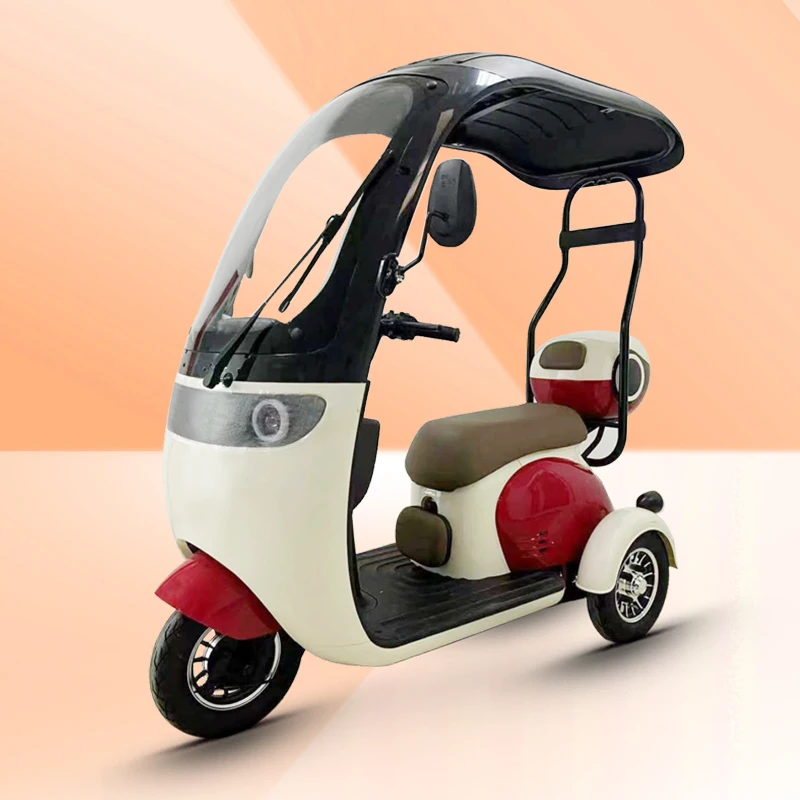 LVNENG factory manufactured Three Wheeler A7 60V battery self-designed adult fashion electric Tricycle moped motorcycle