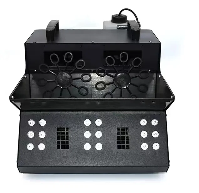 3500w Led Smoke Dmx 512 Automatic Blower Soap Bubble Fog Machine With Remote Control For Stage Dj Wedding Party Show 1500W Club