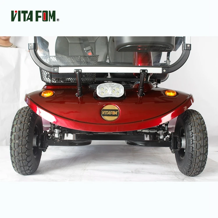 High Quality 1500w Four-Wheel Motor Long Range Electric Golf Cart Electric Mobility Scooter With 2 Seats