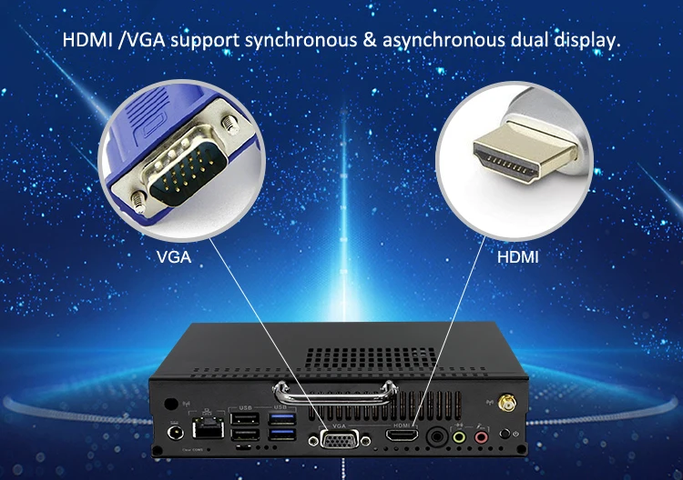 Low price mini server wireless ops pc computer for office/school/home