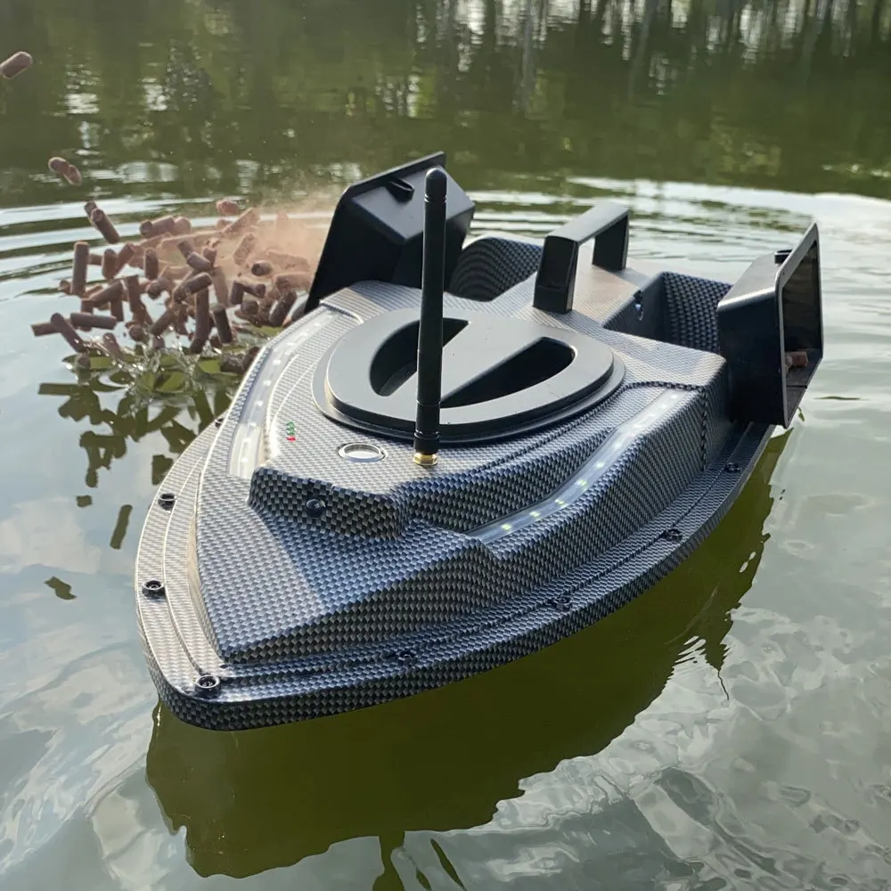 New Remote 500 M GPS Intelligent Feeding Fishing Boat Drag Hook Fishing Waterproof High-Speed Fishing Machine Wholesale