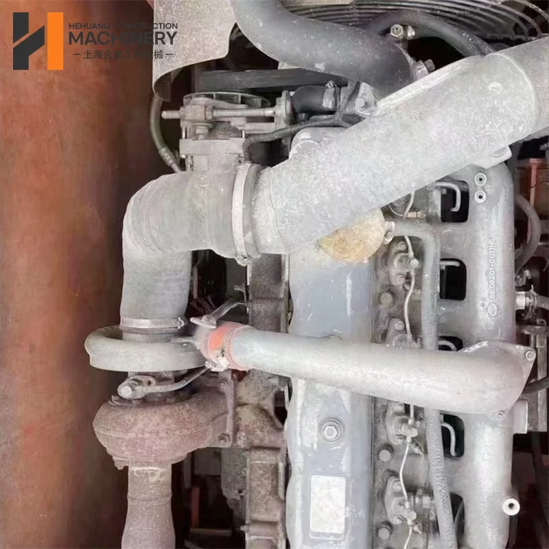 Selling high-quality used Doosan 150 wheel excavators turbocharged engines shock absorbers dual tires complete procedures