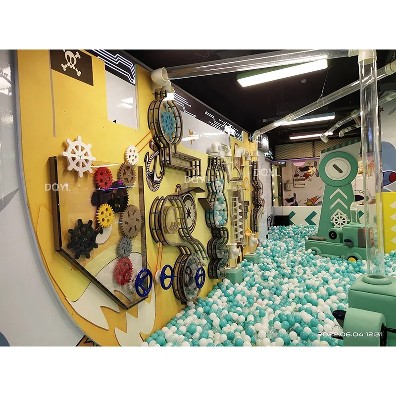 Interactive ball wall game kids indoor playground Customize Indoor Playground Equipment small playground