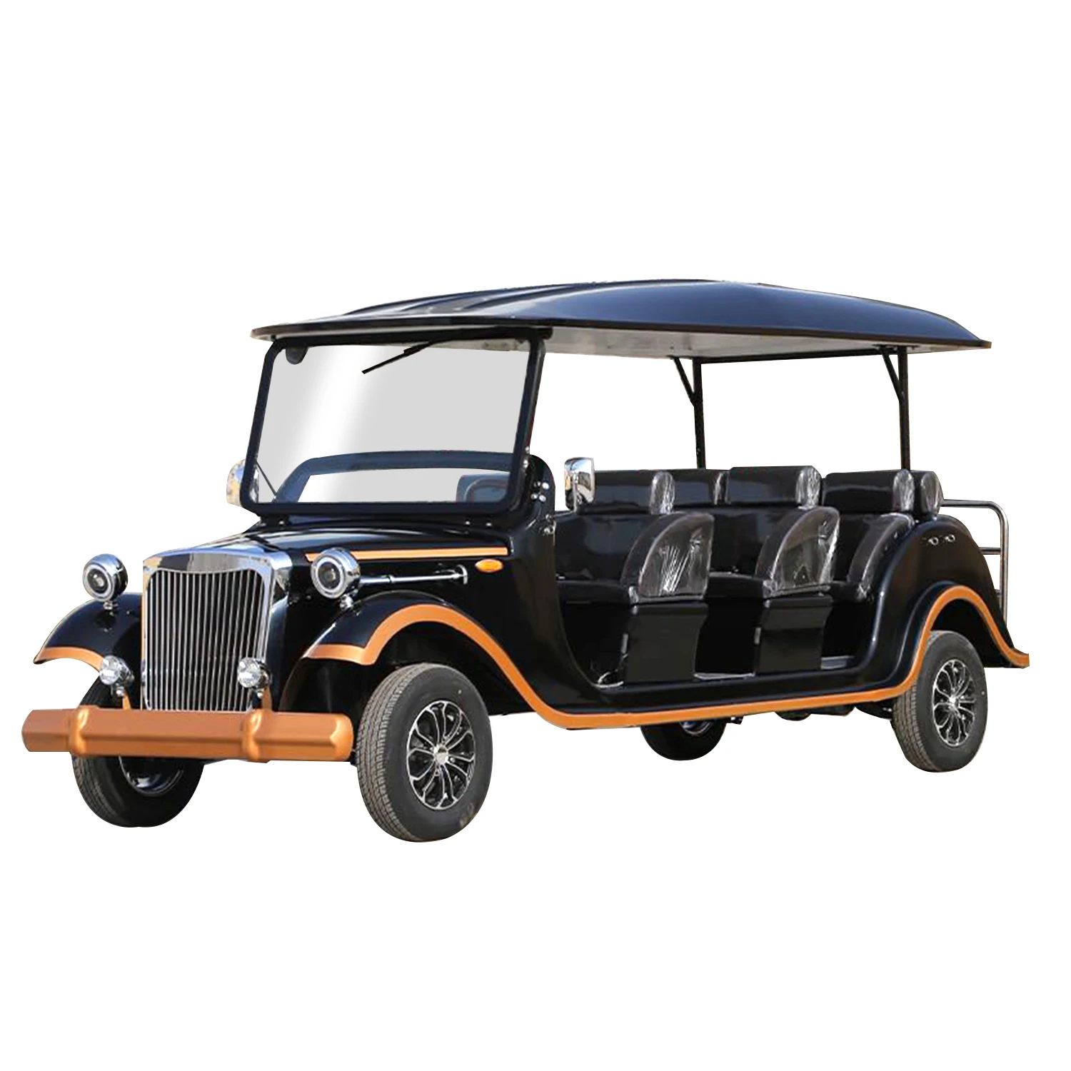 Luxury 8 seater Electric Retro Car Hotel Classic Sightseeing Car Vintage Car