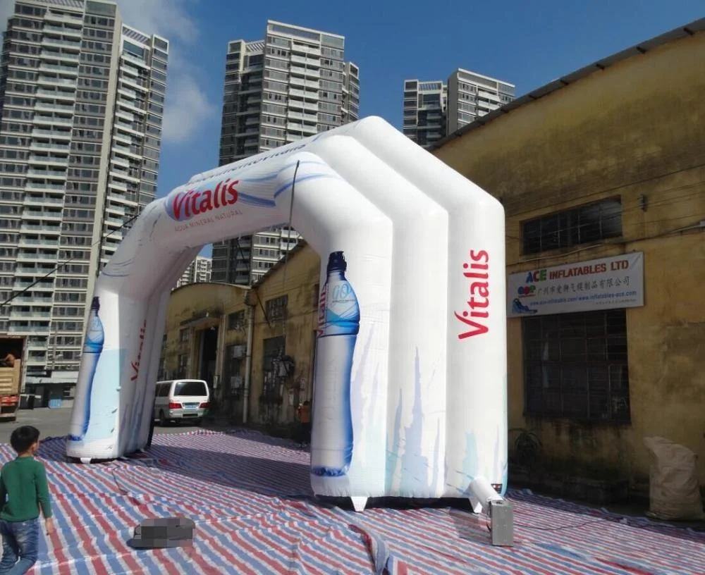 Hot selling inflatable archway with led lighting  for advertising