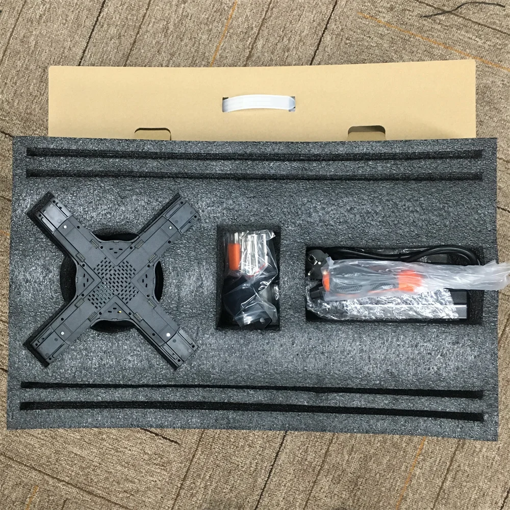 3D Holographic Display Projector 43 Wall Mini 25Cm With Protection Box Hd Table Round Wifi Hologram Led Fan