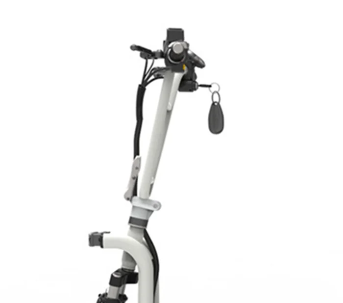 CC High quality lithium battery 3 wheel 8A 10A 15A Electric Motorcycle stable design LED light Airless Tire Electric scooters