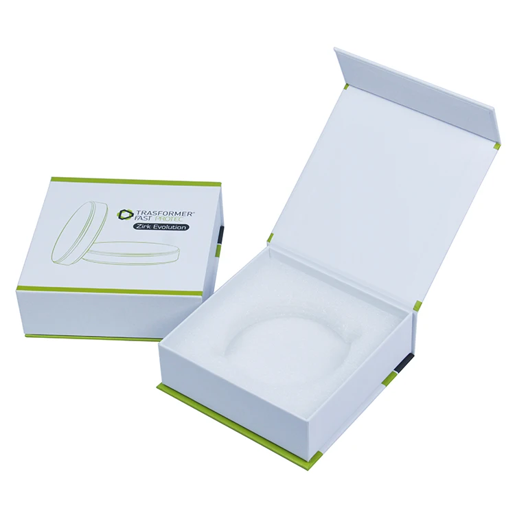 Custom Logo Technology Sense Packaging Gift Clamshell Magnetic Box with  EVA Foam Insert